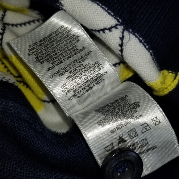 Fila Argyle Tennis Pants & Cardigan Set US Small - Picture 9 of 11